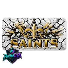 New Orleans Saints Acrylic License Plate | 12x6 Car & Truck Novelty Plate picture