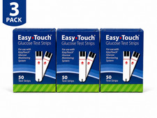 Easy Touch Glucose Test Strips 150 CT. EXP 12/2026. FAST  picture