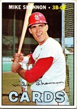 1967 Topps #605 Mike Shannon picture