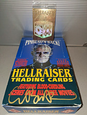 1992 Eclipse Hellraiser  box w/ Gold Hologram Pinhead & Lament Clive Barker Auto picture