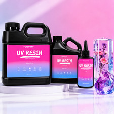 UV Resin Crystal Clear Hard Glue NonToxic No Bubbles DIY Handmade 100/300/500G picture