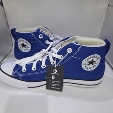 Converse Chuck Taylor All Star CTAS Street Mid Sneakers Blue/White/Black Size 9 picture