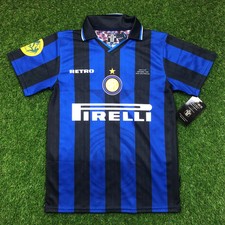 Inter de Milan, Men´s Retro Soccer Jersey, 1999 Ronaldo #10 (Tallaje Grande) picture