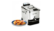 All-Clad 3.5L Stainless Steel Deep Fryer w/ Oil Filtration Easy Clean Pro picture