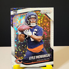 Panini Prizm 2025 Rookies Kyle Monangai White Disco Prizm #348 RC Bears picture