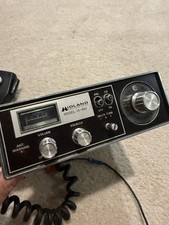 Vintage 1975 Midland 13-882 CB Radio 23 Channel Japan Made w/ Mic – Untested picture