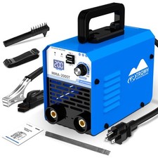 TRQWH 200A MMA Stick Welder, 110V Lightweight Inverter Welder for Home and DIY picture
