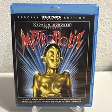 Metropolis - Special Edition (Blu-ray, 2011) Rare OOP Giorgio Moroder picture