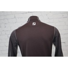 FootJoy 1/4 Zip Mens Small Gray Pullover Atlanta National Golf Club ANGC 1987 picture