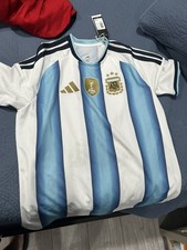 Argentina Home Jersey World Cup 2026 Adidas Size LARGE picture