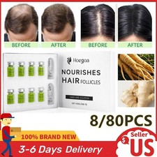 8Pcs Hair Growth Micro Needling Hair Loss Serum Follicle Care Nourishing Scalp picture