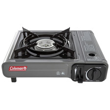 Coleman Tabletop Portable Butane Gas Camping Stove 1-Burner Outdoor Cooker Case picture