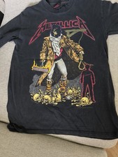 Metallica Unforgiven T- Shirt Size MED METALLICA LABEL  picture