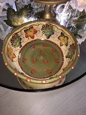 MODIGLIANI VIA CONDOTTI ROMA ITALY POTTERY TRAY EUC picture