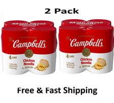 Campbell’s condensed Chicken Noodle soup, 10.75 oz can, 4 Count each (2 Pack) picture