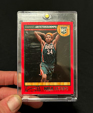 Panini 2013-14 NBA Hoops Giannis Antetokounmpo Rookie Red #275 Bucks picture