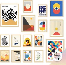 97 Decor Large 11x14 Bauhaus Wall Art Prints - Abstract picture