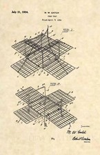 Official 1934 Crab Trap US Patent Art Print- Antique Vintage Pot Maryland - 483 picture