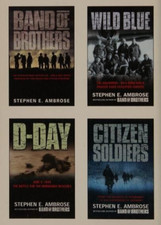 AUDIOBOOKS ~ STEPHEN E. AMBROSE 9 BOOKS, BAND OF BROTHERS, EISENHOWER + .MP3 USB picture