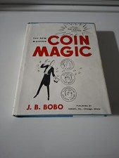 The New Modern Coin Magic book - J B Bobo  Hardback / DJ 1978 picture