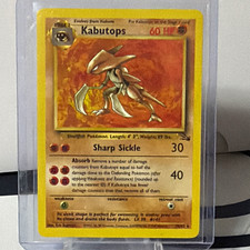 Kabutops 9/62 Fossil  Unlimited english wotc picture