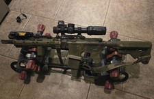 Vortex Strike Eagle 1-8x24 30mm FFP With Reptilia AUS Mount And Venom Piggyback  picture