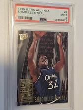 1995-96 Fleer Ultra - All-Nba Shaquille O'Neal #8 🐐 📈📈🔥🔥🔥 low pop,HOF picture