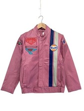 A2Z Racer/Leather Jacket Blouson/Xs/Leather/Pnk// 3968 picture
