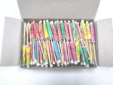 Drink Cocktail Picks Umbrellas Assorted 144ct picture