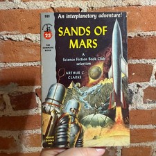 Sands of Mars - Arthur C. Clarke - 1954 1st Pocket Paperback Robert Schulz Cover picture
