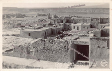 RPPC Acoma Pueblo NM New Mexico Sky City Valley Southwest Photo Vtg Postcard A62 picture