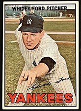 1967 Topps - Whitey Ford #5 VGEX picture