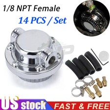 1-6PSI Universal Adjustable Fuel Pressure Regulator Kit For Carburetor Engine US picture