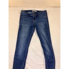 Hollister Womens Jeans Size 27 Dark Wash Denim Skinny Leg Casual Comfort Stretch picture