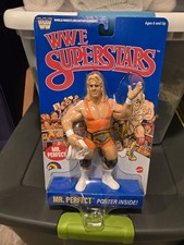Mattel WWE Superstars Mr. Perfect Action Figure w/ Belt, Poster Inside picture