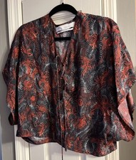 Iro Paris top OPS lace up neck size 38 picture