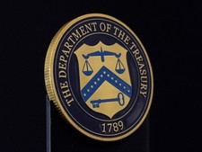 U.S. Department of the Treasury Challenge Coin picture