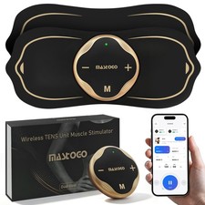 MASTOGO Wireless TENS Unit Muscle Stimulator for Pain Relief, 2 Pack picture