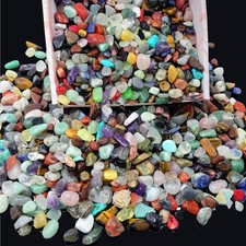 800Pcs+ 3lb Gemstones and Crystals Set,30Kinds+ Bulk Rocks and Minerals Scien... picture