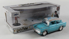Harry Potter Daniel Radcliffe Signed Jada 1959 Ford Anglia 1:24 Die Cast Car BAS picture