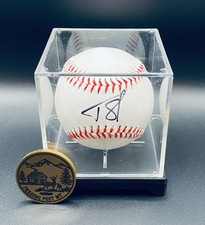 Tarik Skubal Signed Baseball In Case With COA (PC489447) (Dodgers) picture