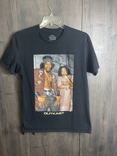 Outkast Hip-Hop Duo Andre 3000 & Big Boi T-Shirt Adult Medium Black picture
