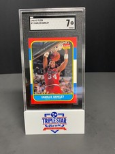 1986-87 Fleer # 7 Charles Barkley SGC 7 picture