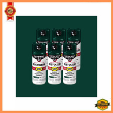 Rust-Oleum 376902 Stops Rust Custom Spray Dark Hunter Green 6 Pack picture