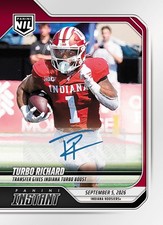 Turbo Richard 2026 Panini Instant NIL College Football #1-TRI /99 Auto PRE SALE picture