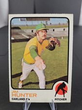 1973 Topps #235 Jim Hunter HOF picture