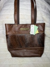 Handcrafted Boutique Bagaries Cowhide & Leather Tote – Fort Atkinson, WI Artisan picture