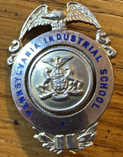 1913 Pennsylvania Industrial School 20 Year Service Pin/Badge-Reform School  picture