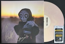 BUDDY NIELSEN +2 SIGNED SENSES FAIL ‘IF THERE IS LIGHT’ VINYL RECORD LP JSA COA picture