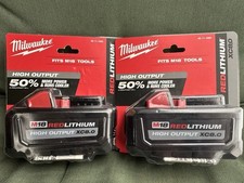 2 Pack New Milwaukee 48-11-1880 M18 HIGH OUTPUT 18V 8Ah XC8.0 Cordless Battery picture